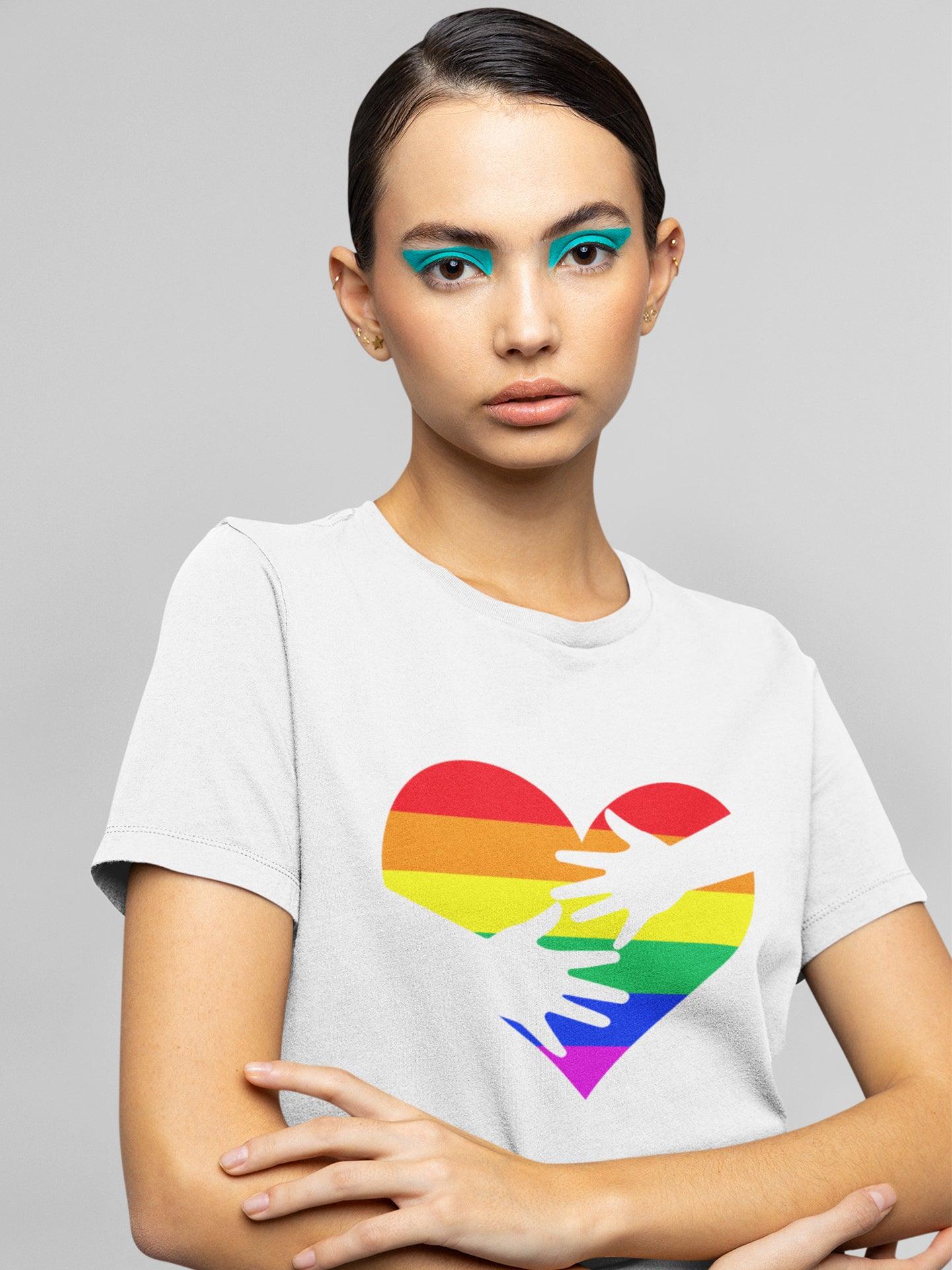 tricou bumbac organic lgbt together