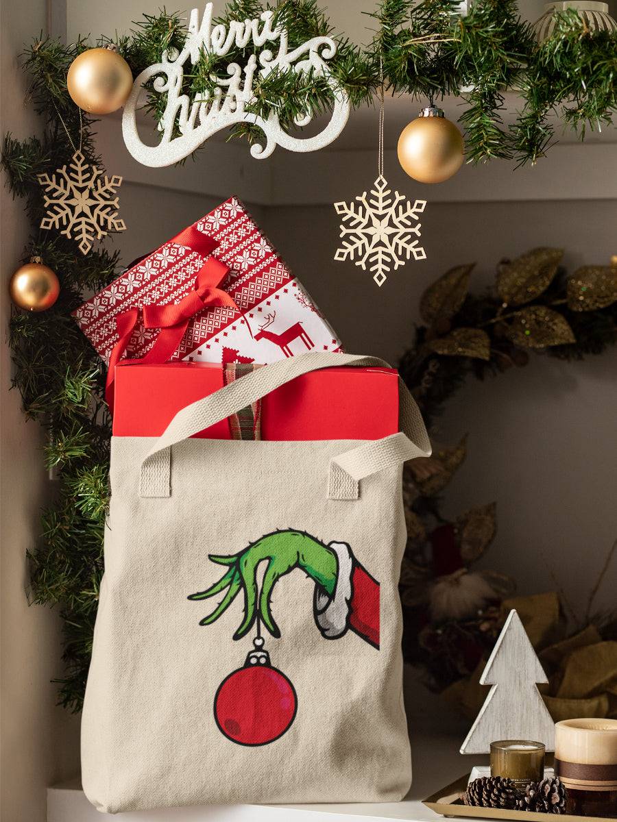 sacosa_textila_bumbac_organic_premium_vegan_cadou_Craciun_Secret_Santa_Grinch-touch