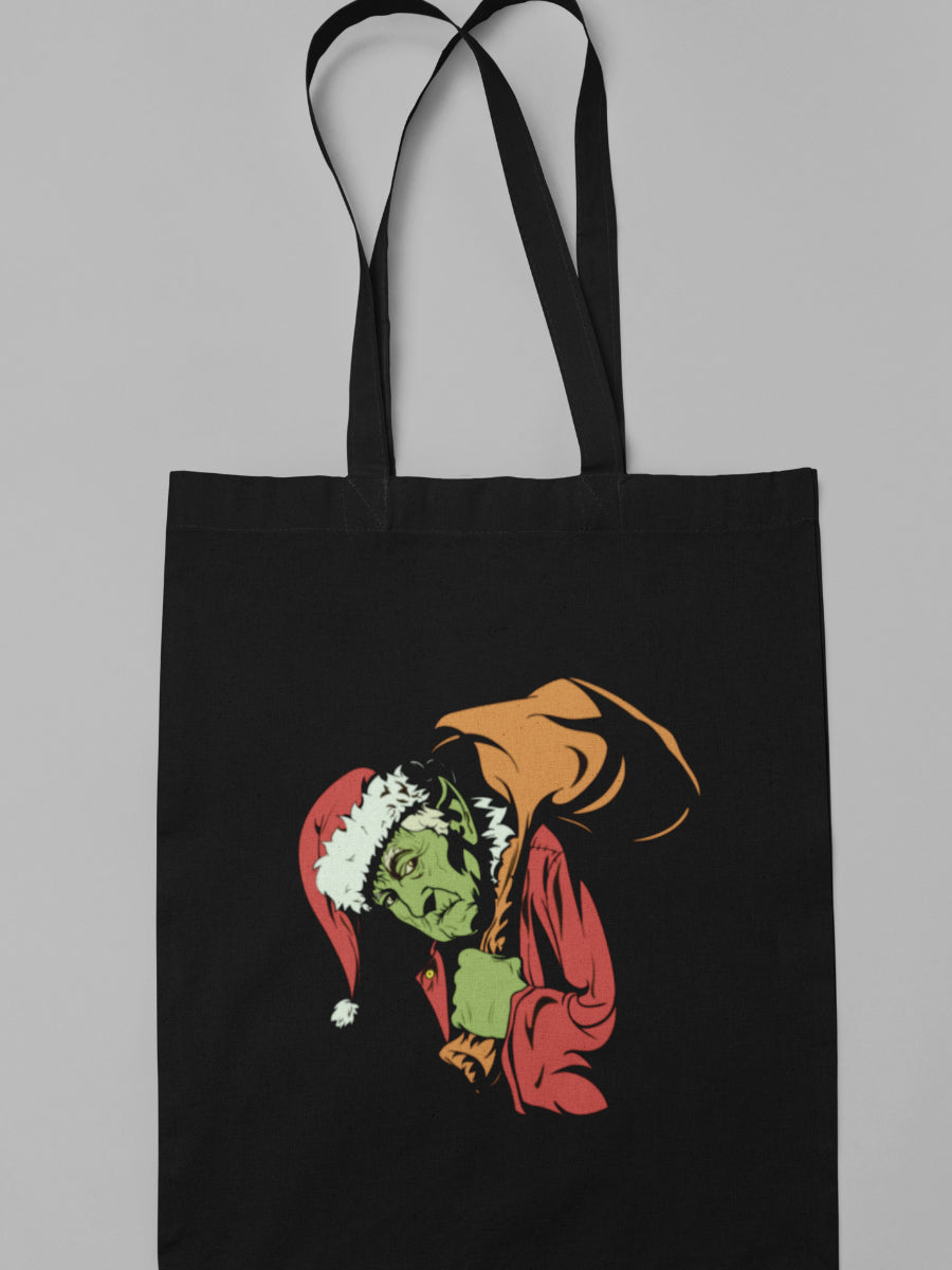 Sacoșă textilă Crăciun LOOKS LIKE THE GRINCH