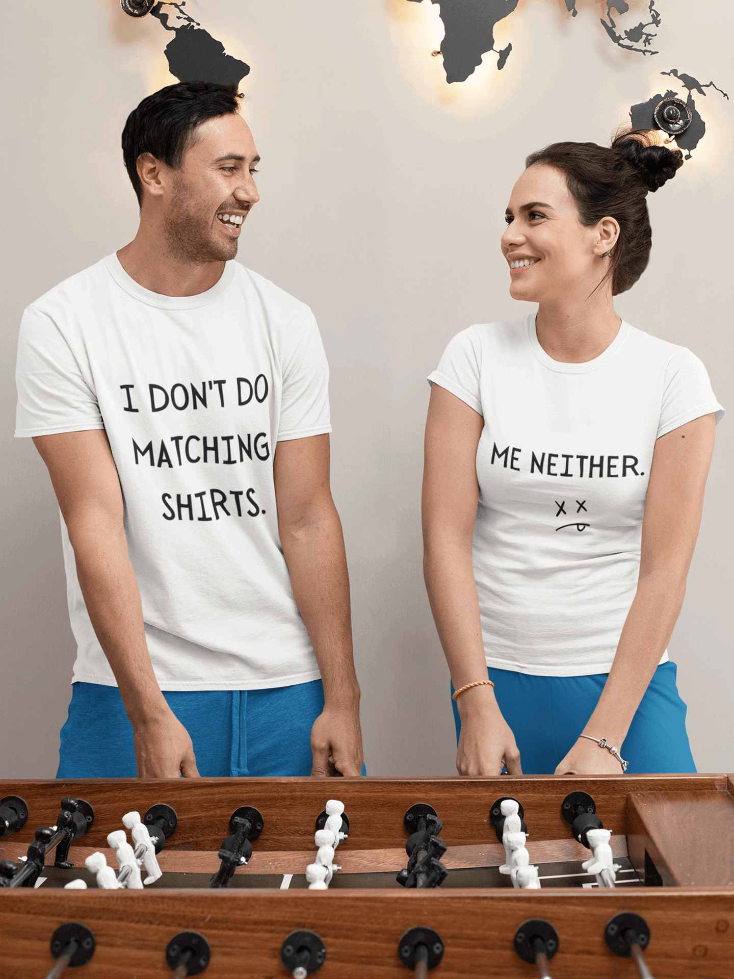 I Don't Do Matching Shirts/ Me Neither
