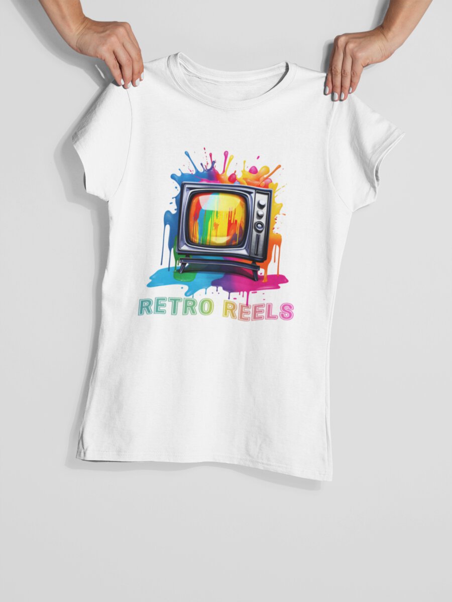 tricou_bumbac_organic_premium_vegan_cadou_hay_creations_nostalgia_retro_reels_femei_alb