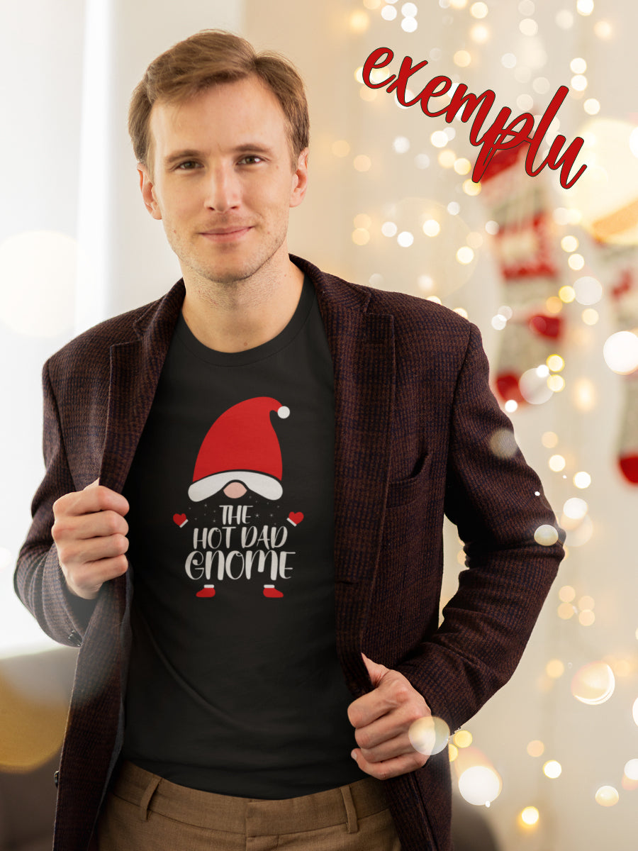 tricou_personalizat_bumbac_organic_premium_vegan_cadou_Craciun_Secret_Santa_personalizeaza_gnomul_barbati_negru_exemplu