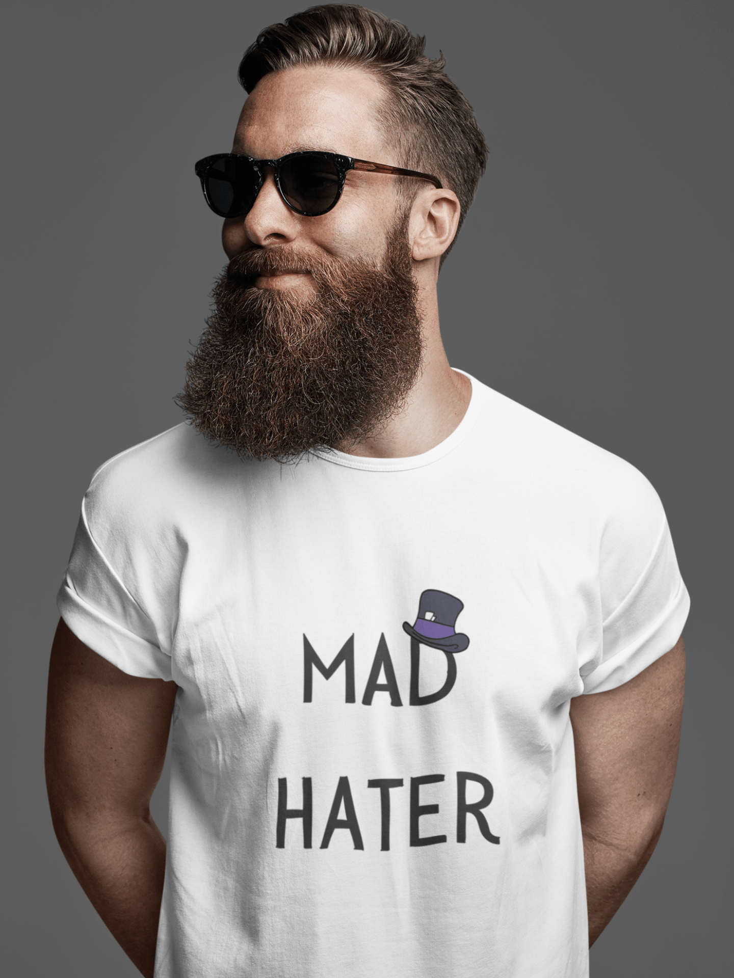 Tricou bumbac premium MAD HATER