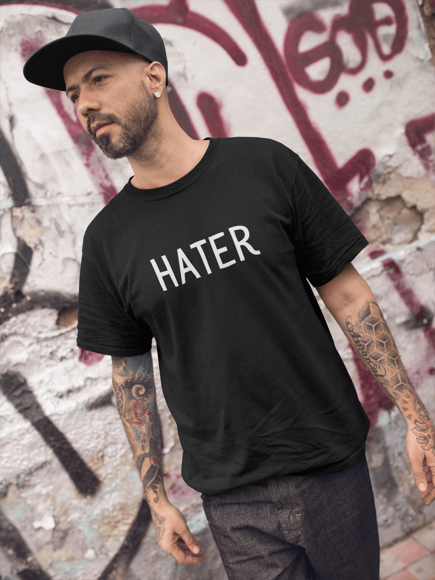 tricou barbati bumbac organic hater