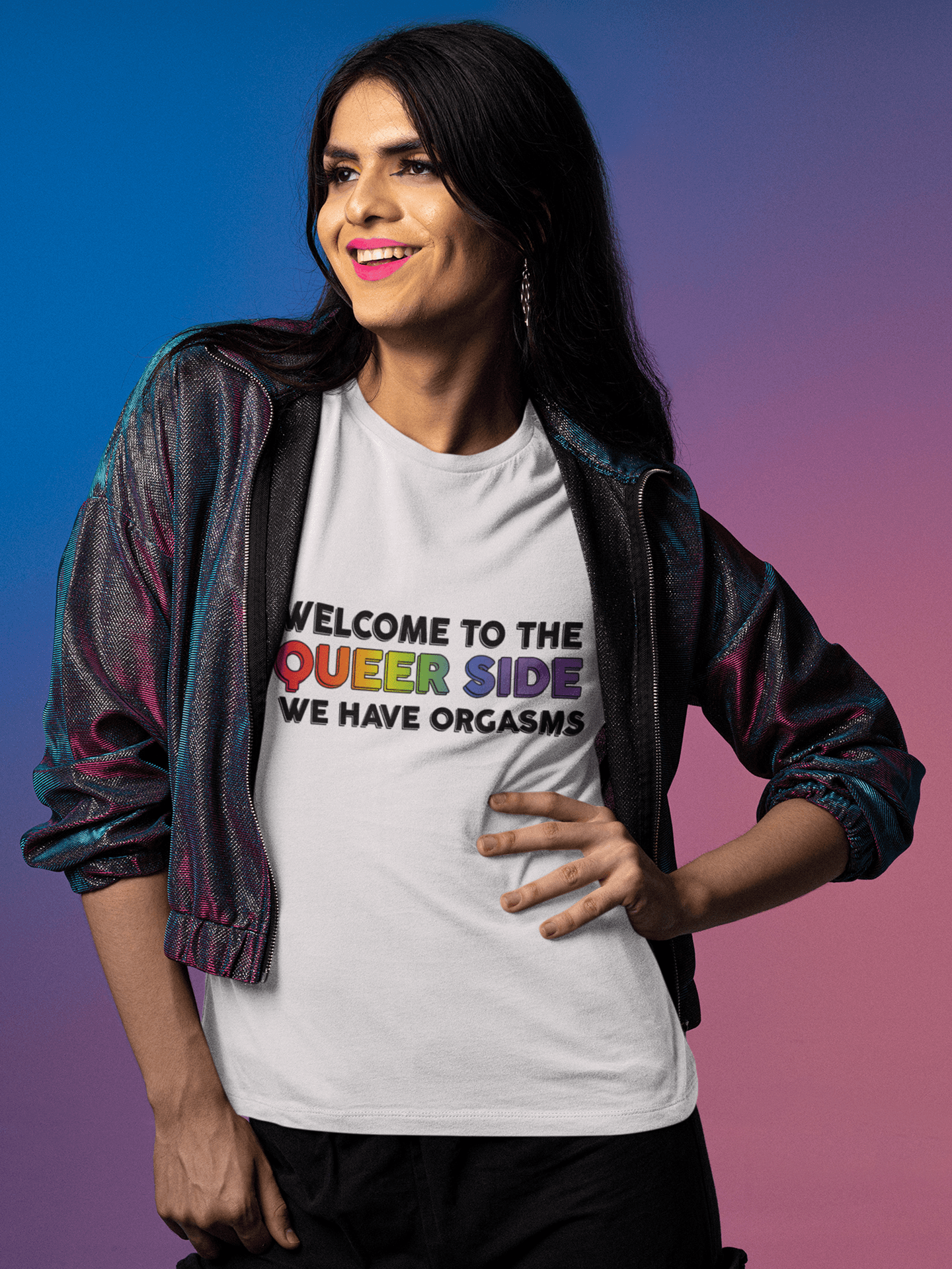 Tricou LGBT Welcome To The Queer Side
