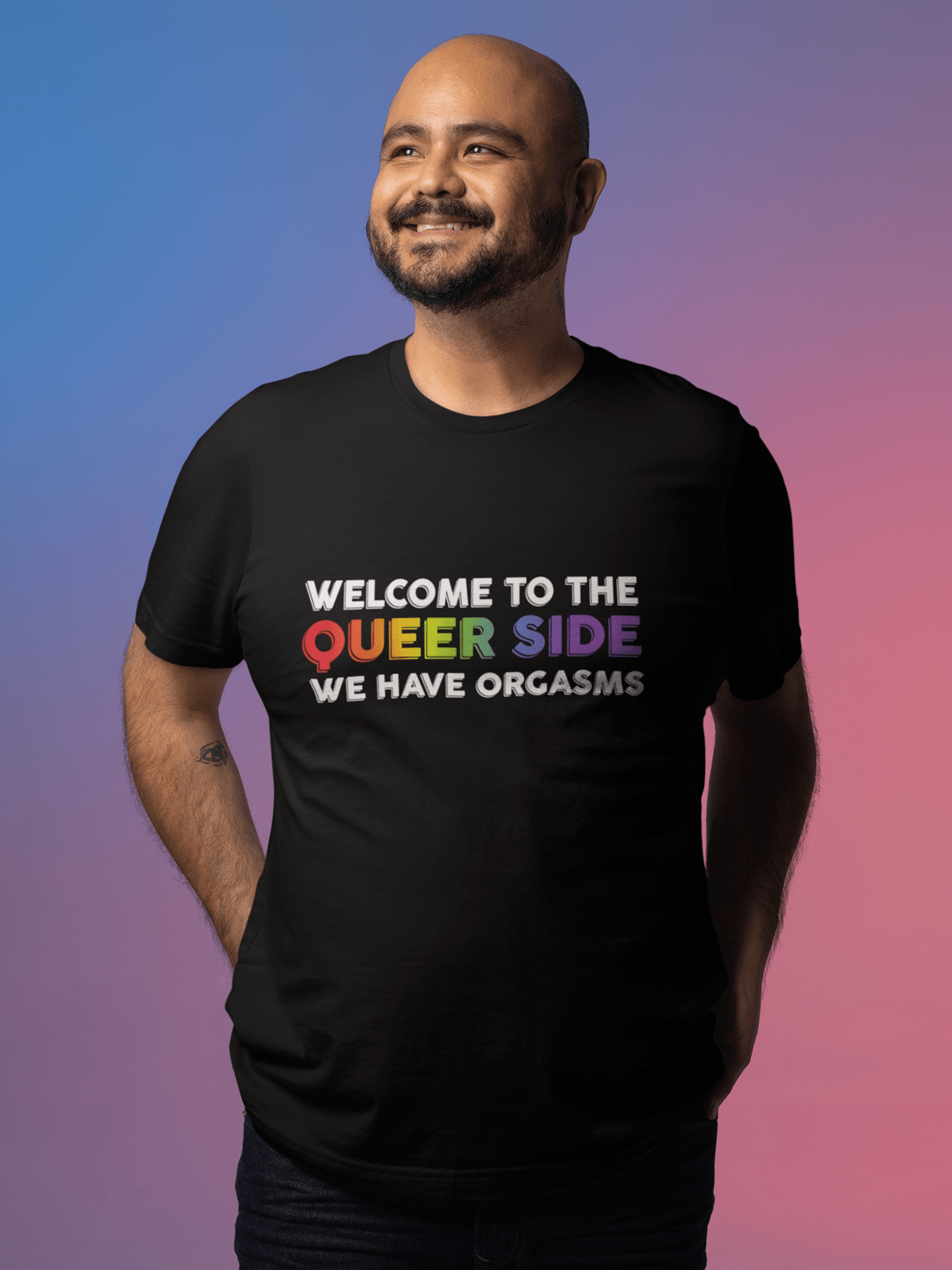 Tricou LGBT Welcome To The Queer Side
