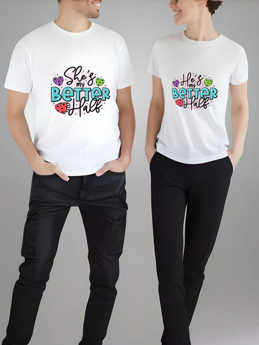 Set-tricouri-cuplu-premium-hay-creations-valentines-day-ziua-indragostitilor-couple-goals-albe-my-better-half-albe