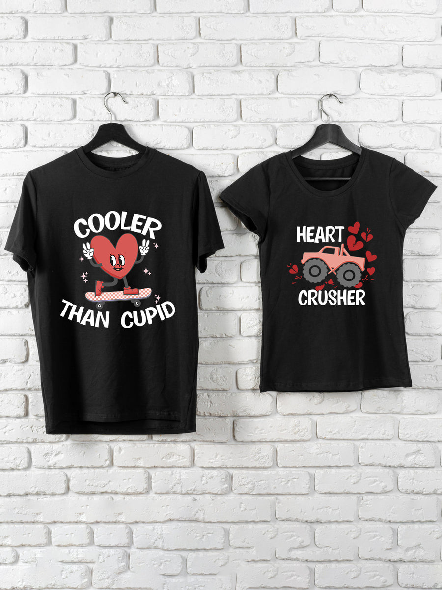 Set tricouri cuplu COOLER THAN CUPID