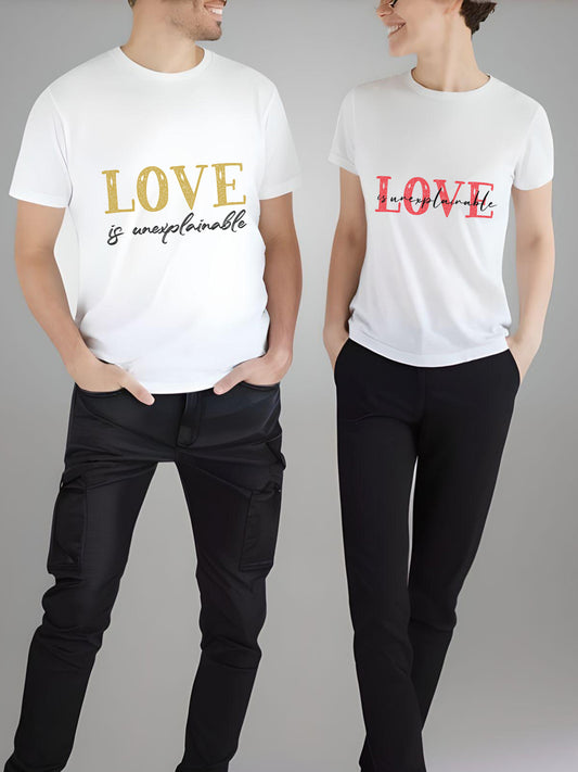 Set-tricouri-cuplu-premium-hay-creations-valentines-day-ziua-indragostitilor-couple-goals-love-is-unexplainable-albe