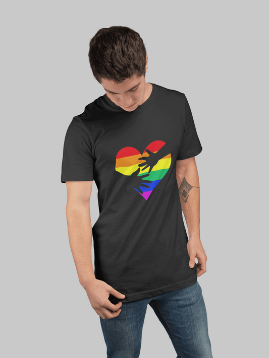 tricou bumbac organic lgbt together