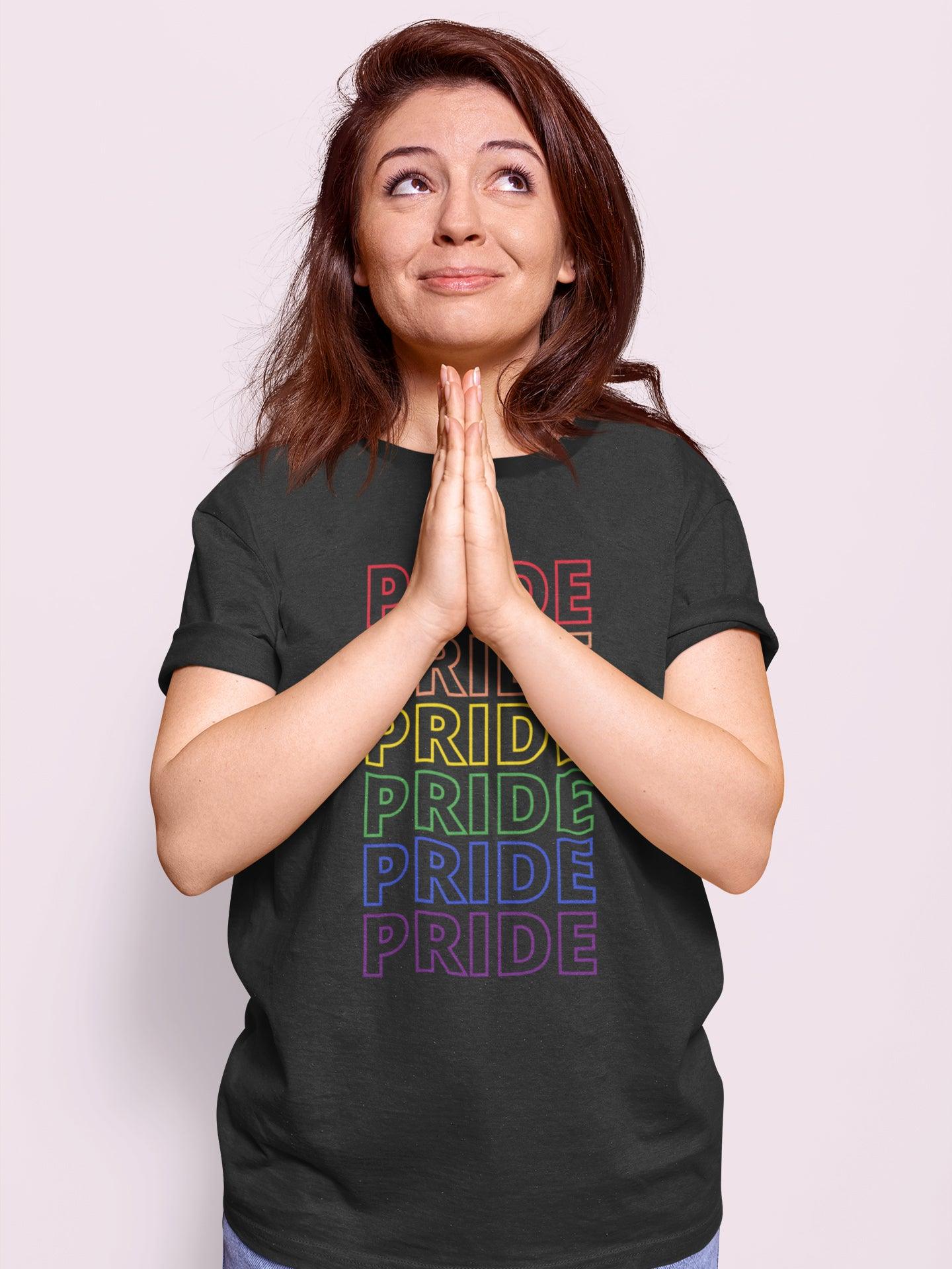 tricou bumbac organic lgbt pride
