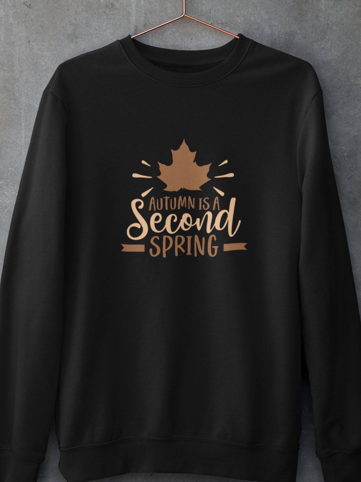 bluza-cu-maneca-lunga-bumbac-premium-organic-vegan-toamna-autumn-femei-hay-creations-autumn-is-a-second-spring-neagra