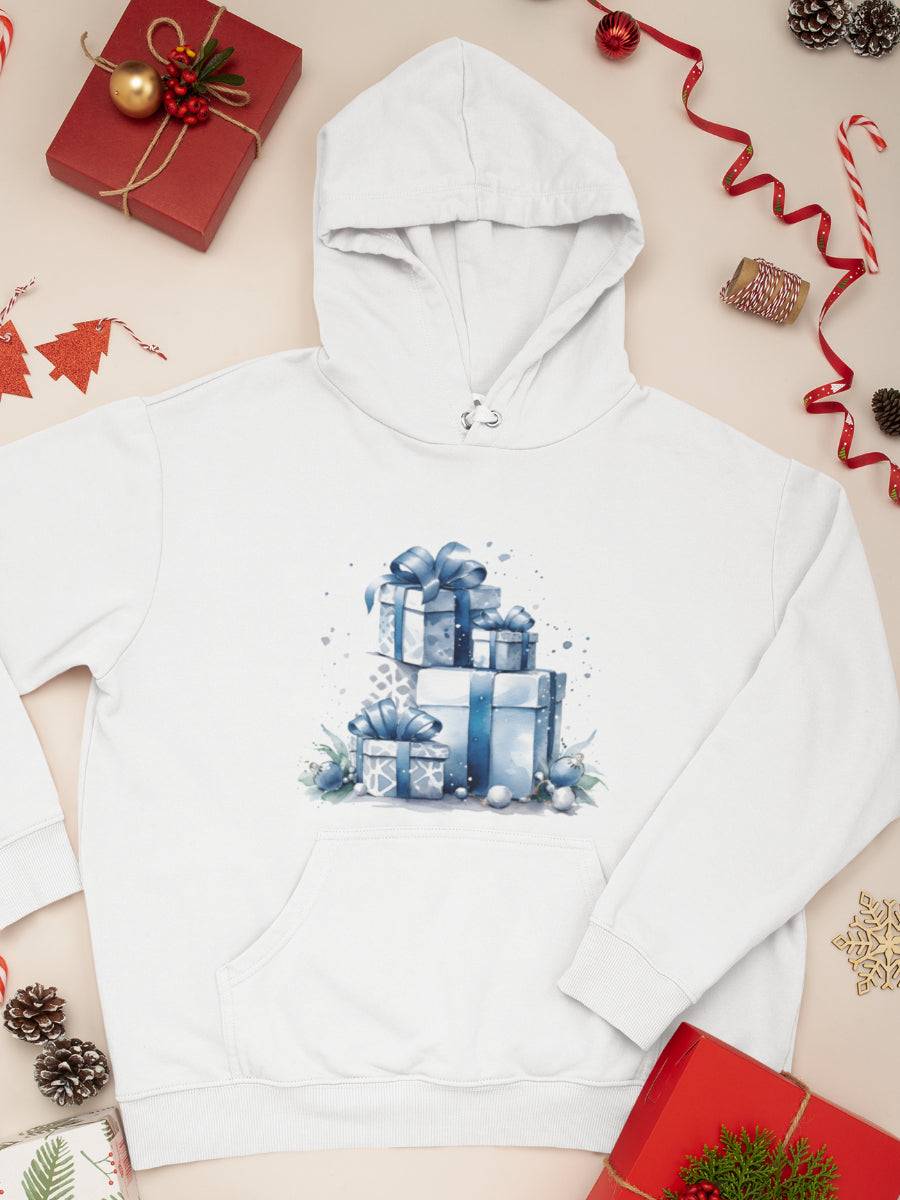 hanorac_bumbac_organic_premium_vegan_cadou_Craciun_Secret_Santa-blue-Christmas-alb