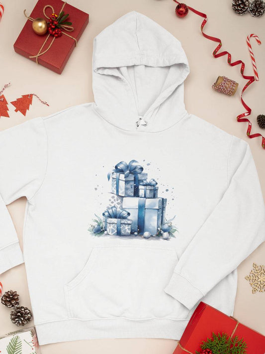 hanorac_bumbac_organic_premium_vegan_cadou_Craciun_Secret_Santa-blue-Christmas-alb