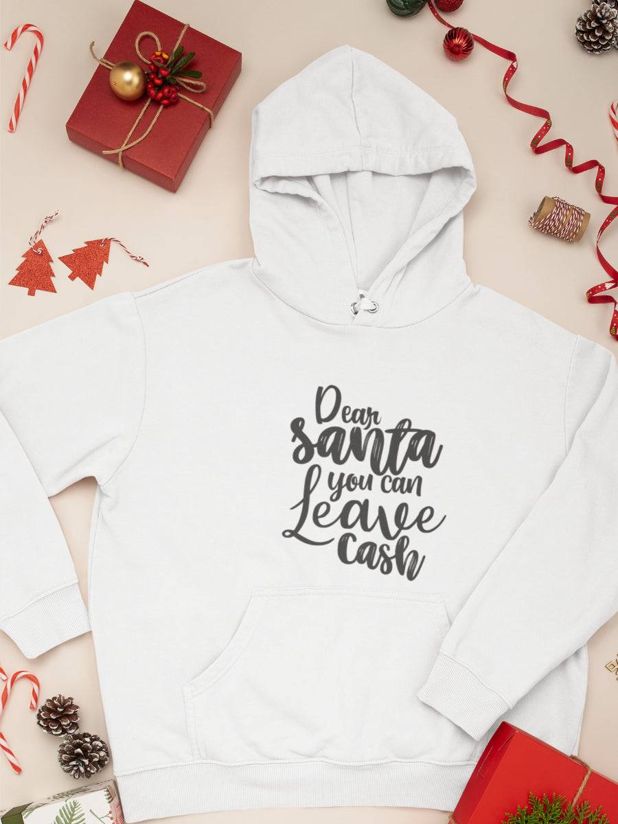     hanorac_bumbac_organic_premium_vegan_cadou_Craciun_Secret_Santa__dear-santa-you-can-leave-cash-alb