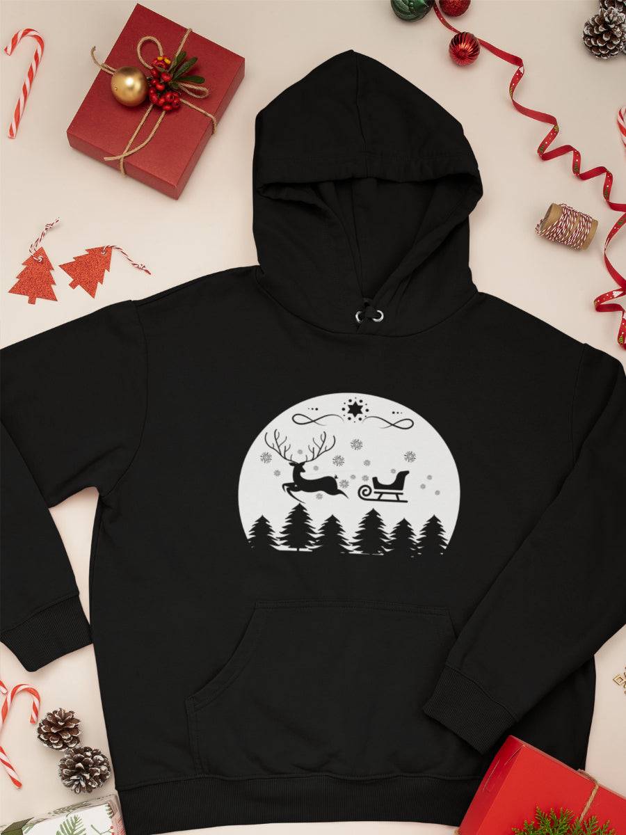    hanorac_bumbac_organic_premium_vegan_cadou_Craciun_Secret_Santa_is-coming-negru