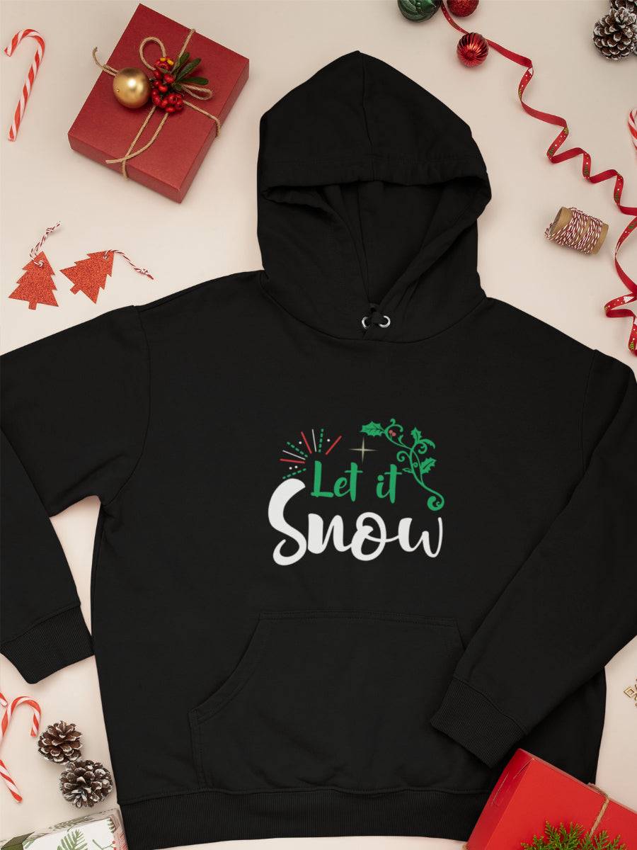    hanorac_bumbac_organic_premium_vegan_cadou_Craciun_Secret_Santa-let-it-snow-negru