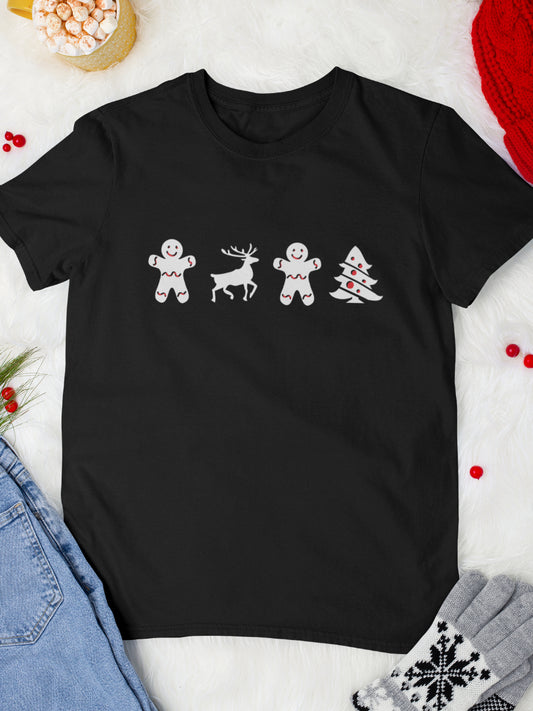 tricou_bumbac_organic_premium_vegan_cadou_Craciun_Secret_Santa_-negru-unisex-barbati-festive-gingerbread