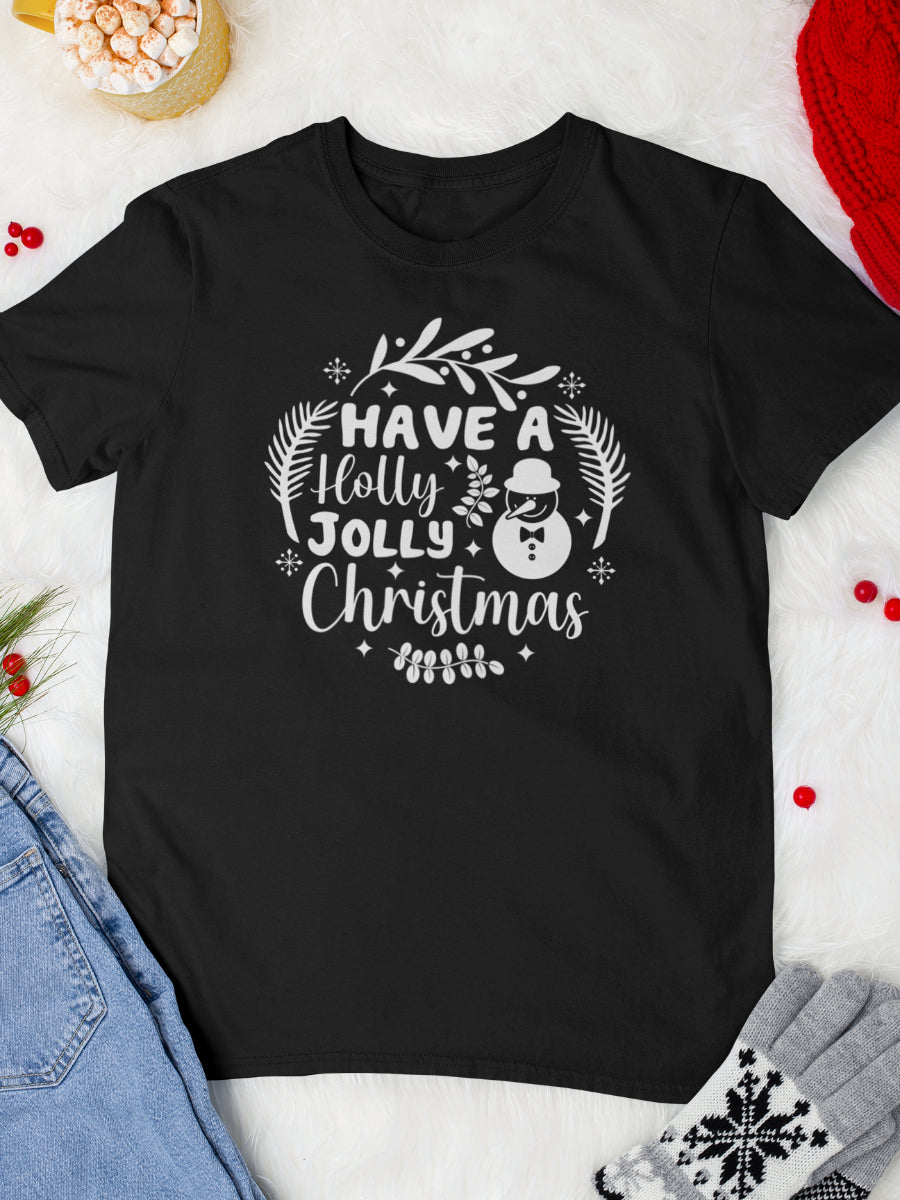 Tricou Crăciun HAVE A HOLLY JOLLY CHRISTMAS