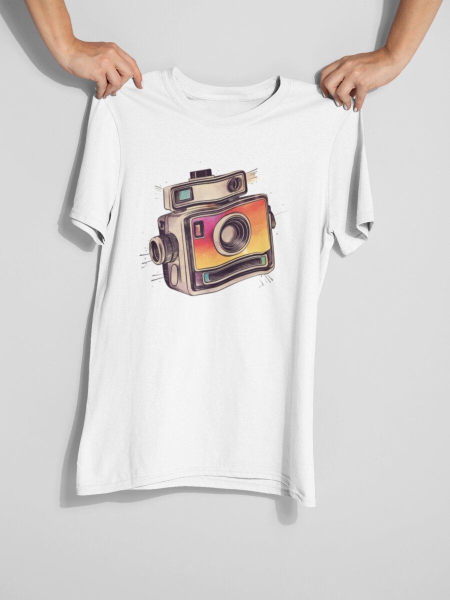 tricou_bumbac_organic_premium_vegan_cadou_hay_creations_nostalgia_capture_moments_barbati_unisex_alb