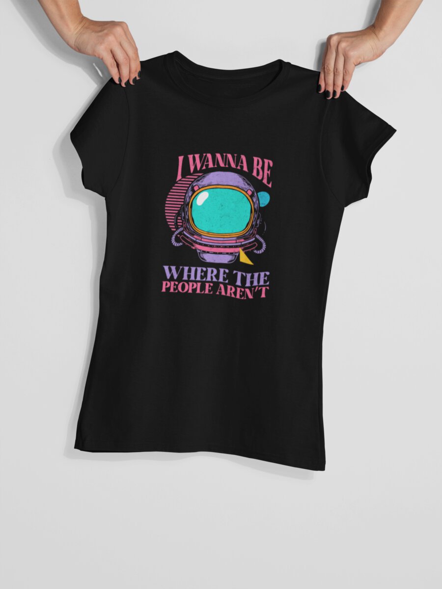 tricou_bumbac_organic_premium_vegan_cadou_hay_creations_nostalgia_i_wanna_be_where_people_arent_femei_alb
