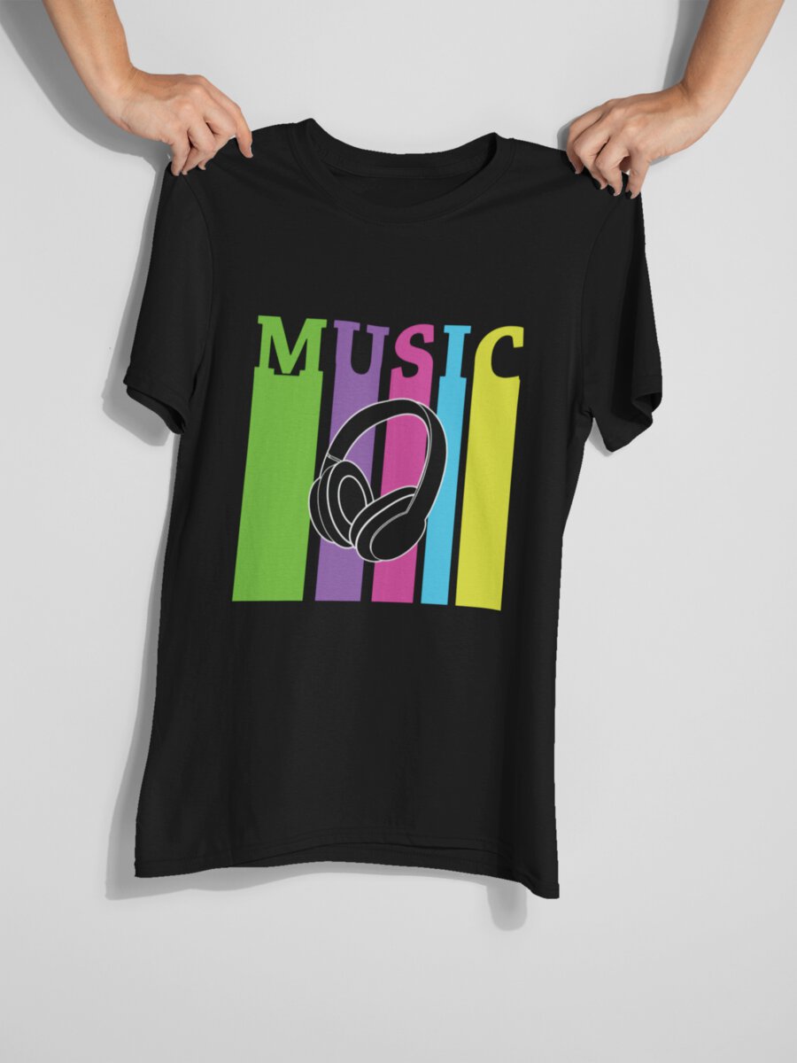 tricou_bumbac_organic_premium_vegan_cadou_hay_creations_nostalgia_music_barbati_unisex_negru  900 × 1200px