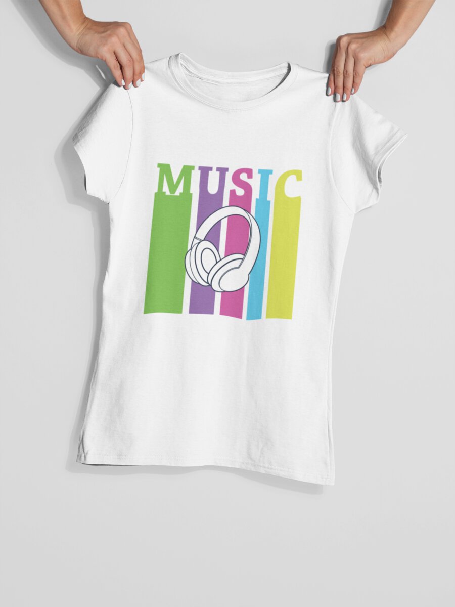 tricou_bumbac_organic_premium_vegan_cadou_hay_creations_nostalgia_music_barbati_unisex_alb