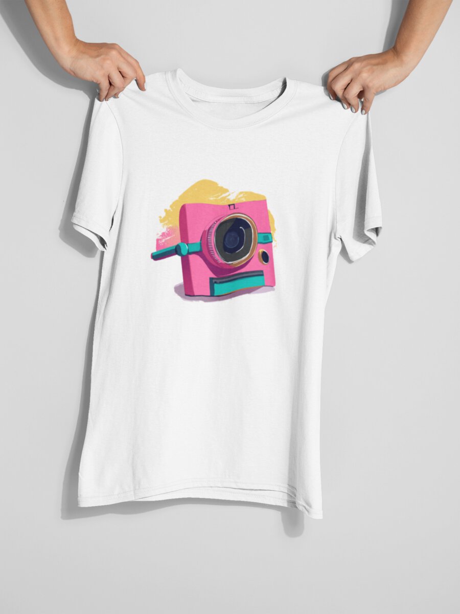 tricou_bumbac_organic_premium_vegan_cadou_hay_creations_nostalgia_pink_memories_barbati_unisex_alb