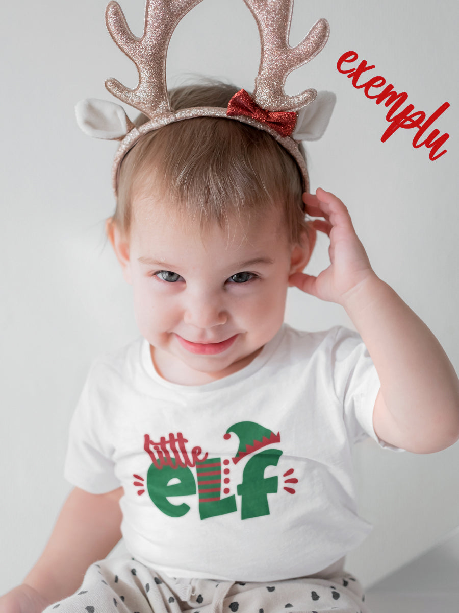    tricou_personalizat_bumbac_organic_premium_vegan_cadou_Craciun_Secret_Santa_copii_bebelus_copil_personalizeaza_elful