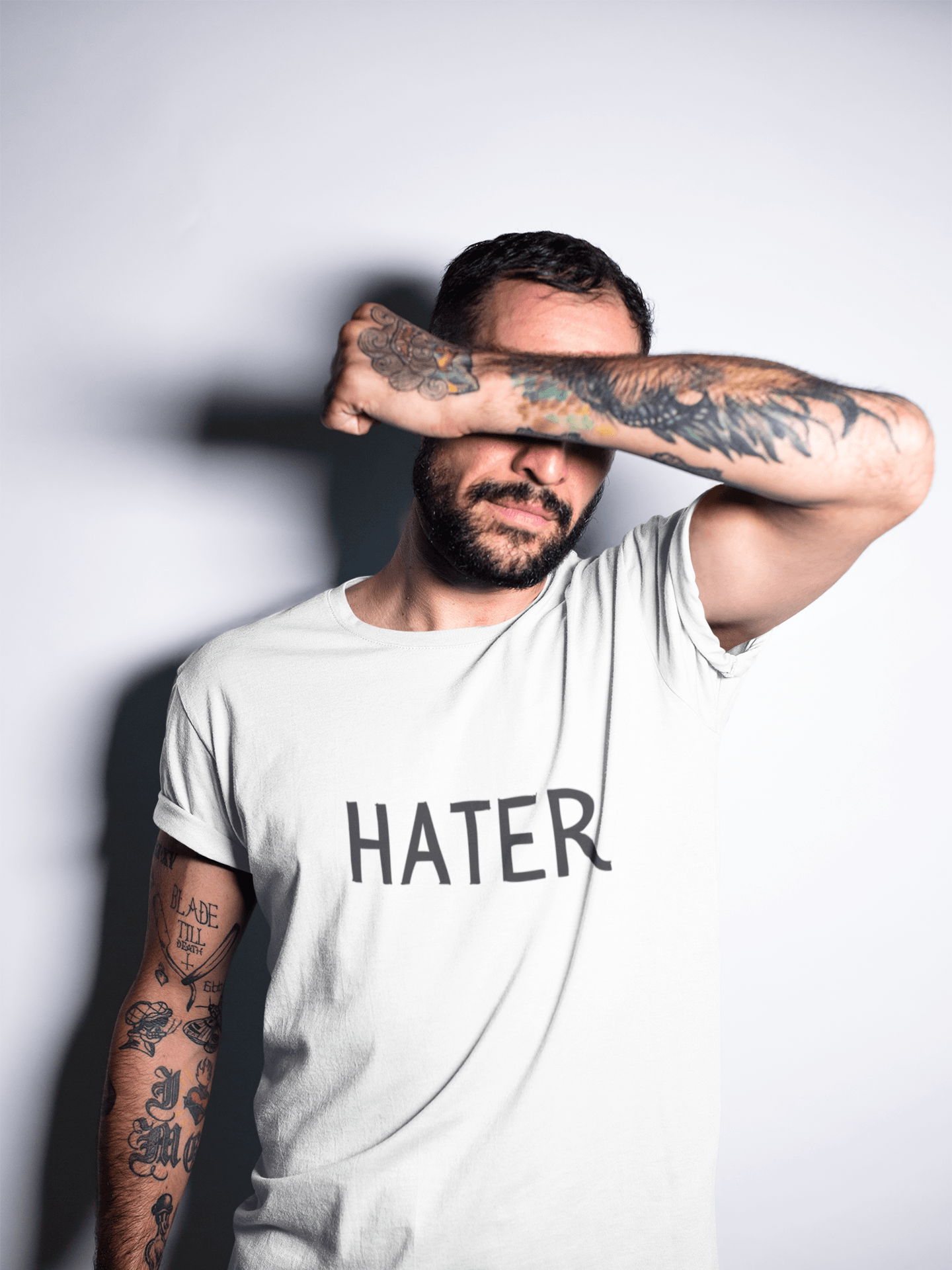 tricou barbati bumbac organic hater