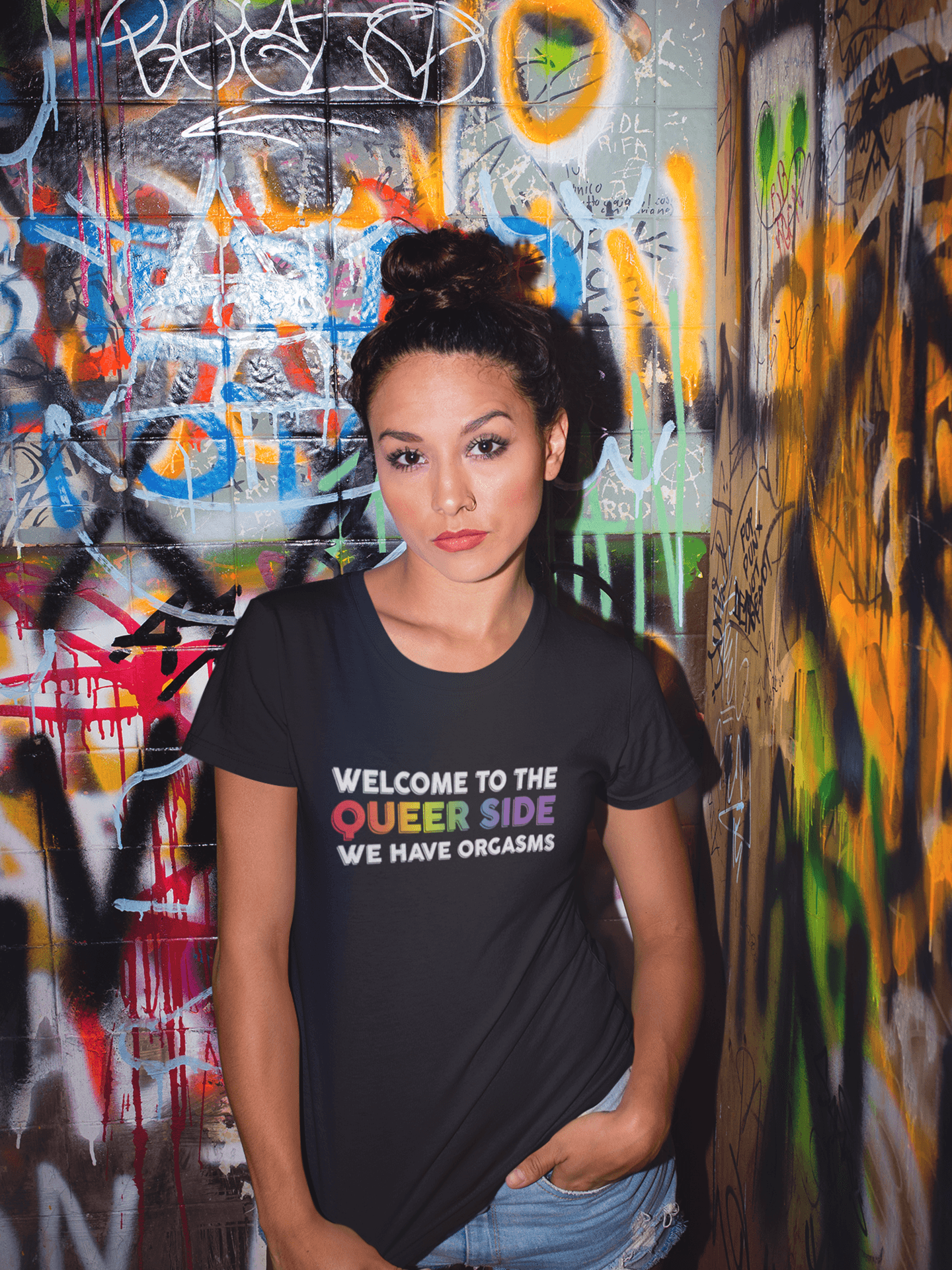 Tricou LGBT Welcome To The Queer Side